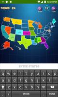 برنامه‌نما US Map Quiz عکس از صفحه