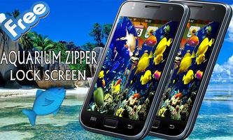 Aquarium Zipper Screen lock स्क्रीनशॉट 1