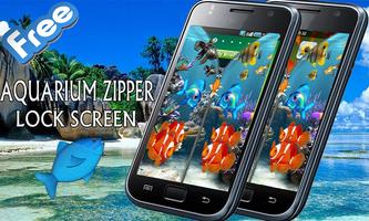 Aquarium Zipper Screen lock capture d'écran 2