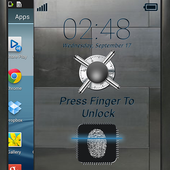Finger Door LockScreen Prank icon