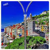 Italy Zipper Lock Screen icon