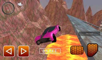 Hill Climb Stunt Racing Car 3D capture d'écran 3