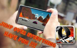 Hill Climb Stunt Racing Car 3D poster