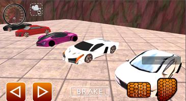 Hill Climb Stunt Racing Car 3D اسکرین شاٹ 1