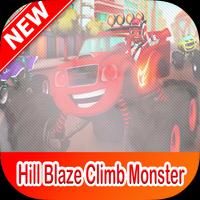 Blaze Hill Climb Monster Truck पोस्टर