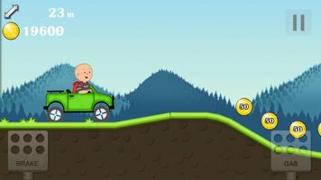 Hill Climb Caillou Adventure capture d'écran 2