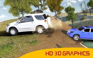 Land Cruiser Race : Real Offroad Rally Driving Sim Ekran Görüntüsü 1