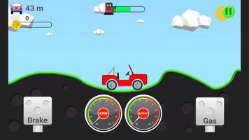 Hill Run - Car Racing Games Poster