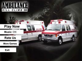 Ambulance Parking 3D plakat