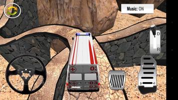 Ambulance Rescue Simulator 3D imagem de tela 1