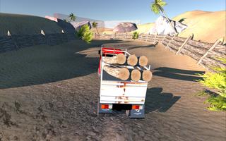 3D Truck Hill Climb Simulator Affiche