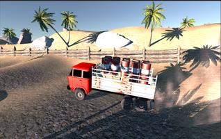 3D Truck Hill Climb Simulator اسکرین شاٹ 2