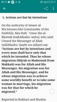 40 hadith Nawawi captura de pantalla 1