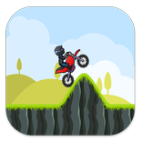 Hill Jump Motocross Racing