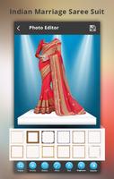 Indian Marriage saree suit Affiche