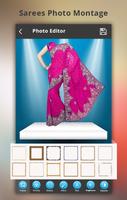 Saree Photo Montage الملصق