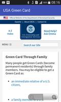 USA Green Card capture d'écran 2