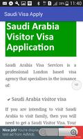 Saudi Visa Apply and Check captura de pantalla 3
