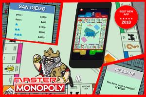 Master Monopoly Affiche