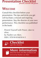 Presentation Checklist Affiche