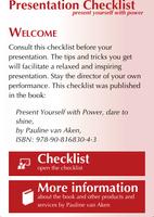 Presentation Checklist poster