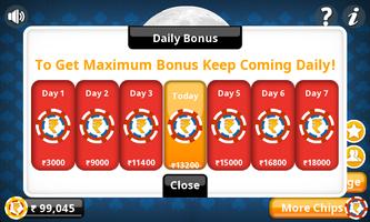 Teen Patti Offline Indian Poker screenshot 1