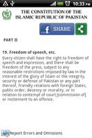Constitution Of Pakistan تصوير الشاشة 3
