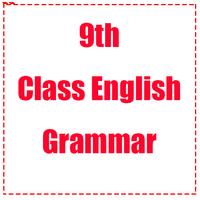 9th Class English Grammar Plakat