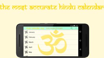 Hindu Calendar 2016 English imagem de tela 2