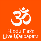 Hindu Flags Live Wallpapers-icoon