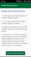 Hindu Kranti Sena captura de pantalla 1