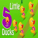 Five Little Ducks Poems : Offline Video APK