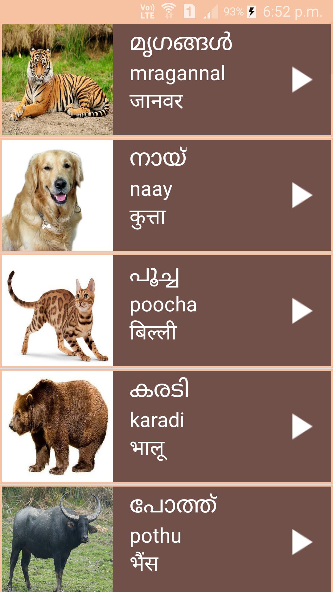Learn Malayalam From Hindi APK pour Android Télécharger Learn Malayalam From Hindi APK pour Android Télécharger