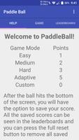 Paddle Ball تصوير الشاشة 3