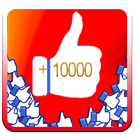 tips +1000 likes for Fb Liker icon