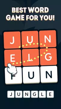 Screenshot 1 for Word Jungle - Search Puzzle