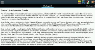 History of Ecuador screenshot 1