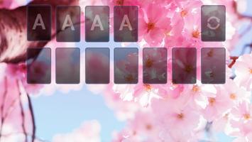 Solitaire Pink Blossom Theme captura de pantalla 3