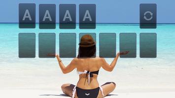 برنامه‌نما Solitaire Beach Yoga Theme عکس از صفحه