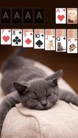 Solitaire Cute Cats Theme Affiche