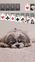 Solitaire Cute Puppies Theme Affiche