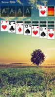 Solitaire Green Field Theme Affiche