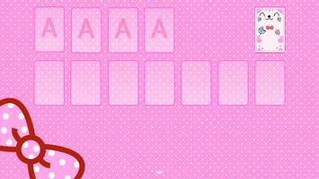 Solitaire Pink Kitten Theme screenshot 3