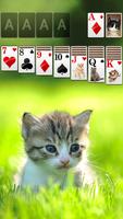 Solitaire Little Cat Theme पोस्टर