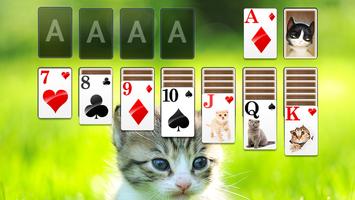 Solitaire Little Cat Theme स्क्रीनशॉट 2