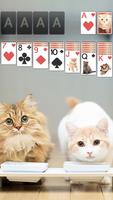 Solitaire Lovely Cats Theme Affiche