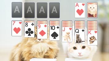 Solitaire Lovely Cats Theme Screenshot 2