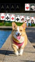 Solitaire Lovely Dogs Theme Affiche