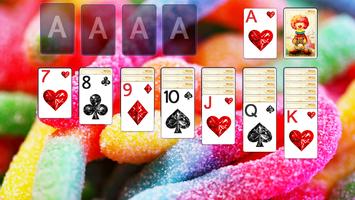 Solitaire Sweet Candy Theme Screenshot 2