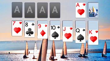 Solitaire Sailing Club Theme स्क्रीनशॉट 2